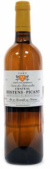 Вино Chateau Hostens-Picant Cuvée des Demoiselles Sainte-Foy-Bordeaux AOC 2020 750 м