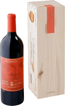 Вино Planeta Didacus Cabernet Franc Menfi DOC Sicilia wooden gift box  2020 750 мл