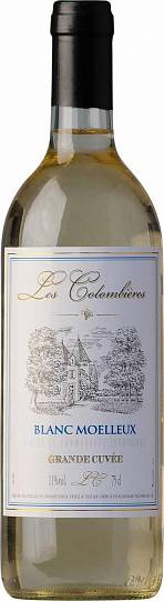 Вино  Les Colombieres Blanc Moelleux Ле Коломбьер белое полусла