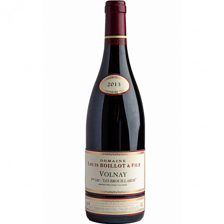 Вино Domaine Louis Boillot & Fils Volnay 1er Cru Les Brouillards   2013 750 мл 13%