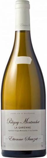 Вино Etienne Sauzet  Puligny-Montrachet Premier Cru La Garenne  2018 750 мл 13,5%