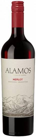 Вино Catena Zapata Alamos Merlot Mendoza  2017 750 мл