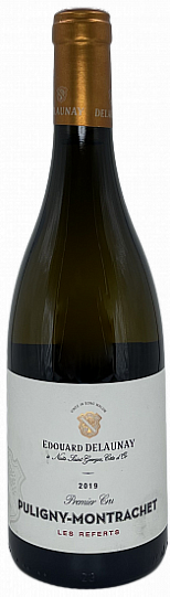 Вино Edouard Delaunay  Puligny-Montrachet 1-er Cru Les Refer white dry  2019 750 мл