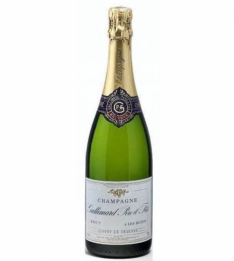 Шампанское Gallimard Père & Fils Cuvee Grande Reserve Blanc de Noirs Brut   Bru
