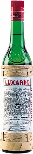 Ликер  Luxardo Maraschino Originale braided straw wrapped bottle  1000 мл