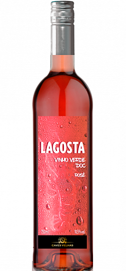 Вино Lagosta vin rose 750 мл 10,5% Лагошта DOC розовое п/сухое 7
