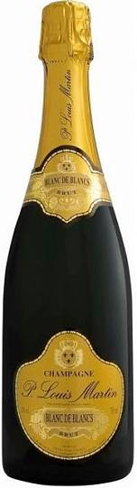 Шампанское Paul Louis Martin Blanc de Blancs Brut Champagne AOC Поль Луи 