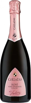 Игристое вино Collalto  Violette Rose Extra Dry  2021 750 мл  11,5%