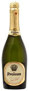 Игристое вино Пролоза Белое Полусладкое  750 мл