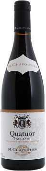 Вино M. Chapoutier, Cote-Rotie "Quatuor" AOC   Кот-Роти Катюор М. Шапутье     750 мл