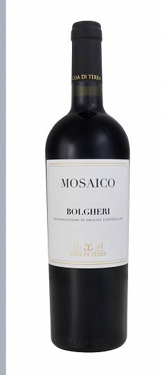 Вино Casa di Terra Mosaico Bolgheri DOC  2021 750 мл 14,5%