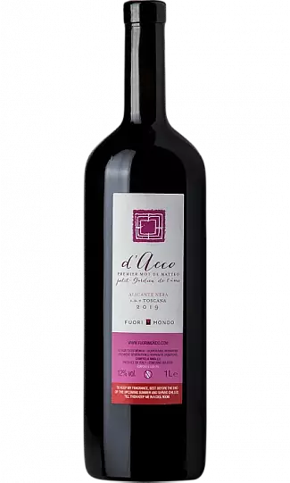 Вино   Fuori Mondo    D’Acco, Alicante Nero  Toscana IGT  Фуори Мондо    
