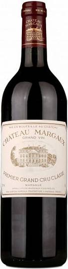 Вино Chateau Margaux Margaux AOC Premier Grand Cru Classe  2002 3000 мл 12,5%