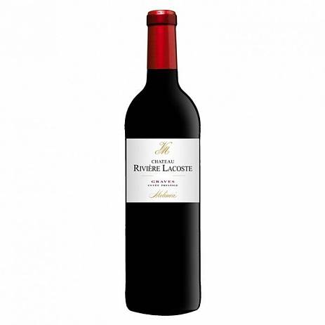 Вино Chateau Rivierre Lacoste Graves AOC red  750 мл