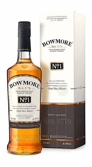 Виски Bowmore No.1 in gift box   700 мл 