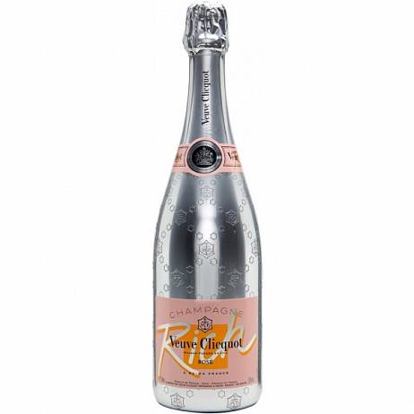 Шампанское Veuve Clicquot Rich Rose  Вдова Клико Рич  Розе  750