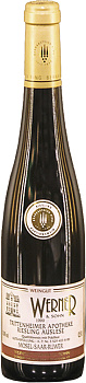 Вино Mozel Werner u sohn Trittenheimer Apotheke Riesling Auslese QmP Versteigerungswein Мозель Вернер у зон Триттенхаймер Апотеке Рислинг Ауслезе QmP аукцион 1999 500 мл