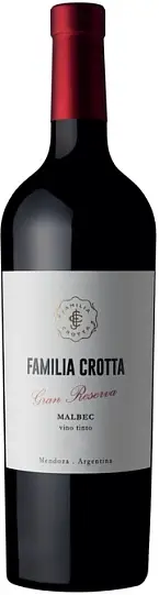 Вино  Familia Crotta  Malbec Gran Reserva, 2022   750 мл 14%