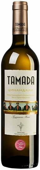Вино Tamada Tsinandali Тамада Цинандали 750 мл