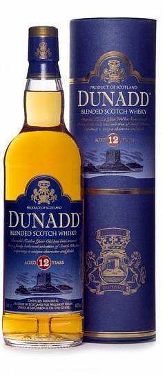 Виски Dunadd Scotch Whisky 12 YO gift in box  700 мл