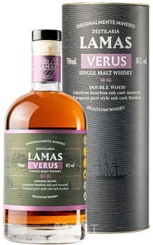 Виски Lamas Verus Double Wood gift box  750 мл  43%