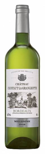 Вино The Château Coustaut La Grangeotte Шато Кусто ля Гранжот бе