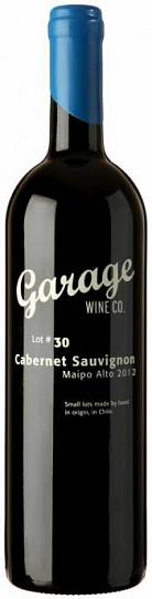 Вино  Garage Wine Co Cabernet Sauvignon Гараж Вайн Ко  Каберне Со