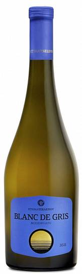 Вино  Tselepos  Moschofilero Blanc de Gris, Ktima  Arkadia 2022 750 мл  13 %