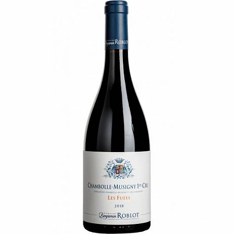 Вино Domaine Benjamin Roblot Chambolle-Musigny 1er Cru Les Fuees  2018 750 мл 14,5%