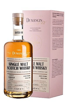 Виски Dumangin J. Fils Batch 18 Caol Ila Single Malt Scotch Whisky 9 years  gift box  700 мл