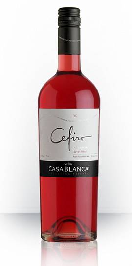 Вино Vina Casablanca Ltda Syrah Reserva Cefiro Винья Касабланка Сир