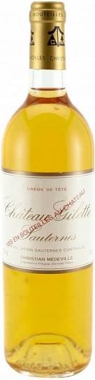 Вино Chateau Gilette Sauternes AOC  1988 750 мл