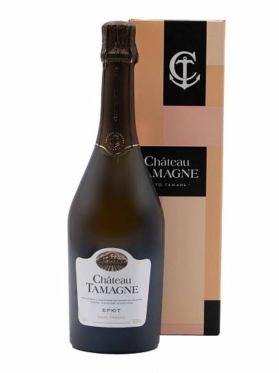 Вино игристое Chateau Tamagne Brut gift box  750 мл