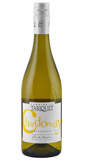 Вино Domaine du Tariquet Chardonnay Cotes de Gascogne VdP  2019 750 мл