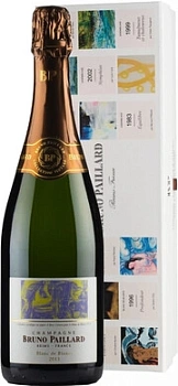 Шампанское Bruno Paillard Blanc de Blancs Extra Brut Champagne AOC 2013 gift box 750 ml
