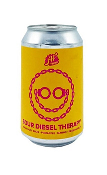 Пиво  AF Brew  Sour Diesel Therapy: Pineapple Mango Passion Fruit  АФ Брю  Сур Дизель Терапи      ж/б  330 мл