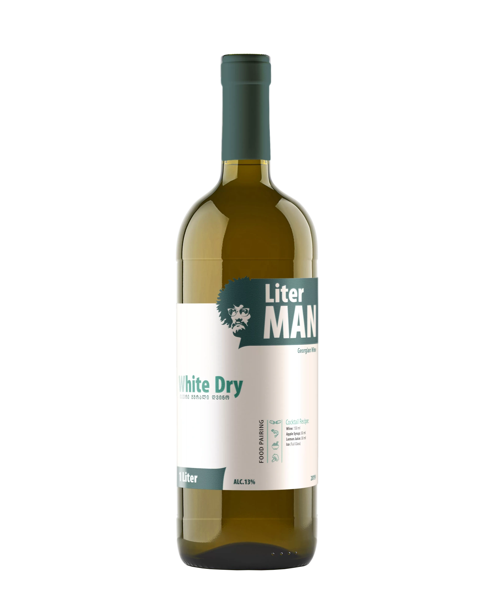 Вино LiterMan Tsinandali 1 л