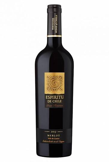 Вино Aresti  Espiritu De Chile Merlot red dry 750 мл