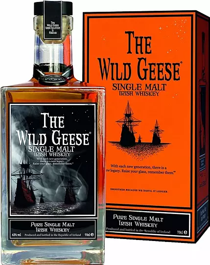 Виски  The Wild Geese  Single Malt  gift box 700  мл 43%