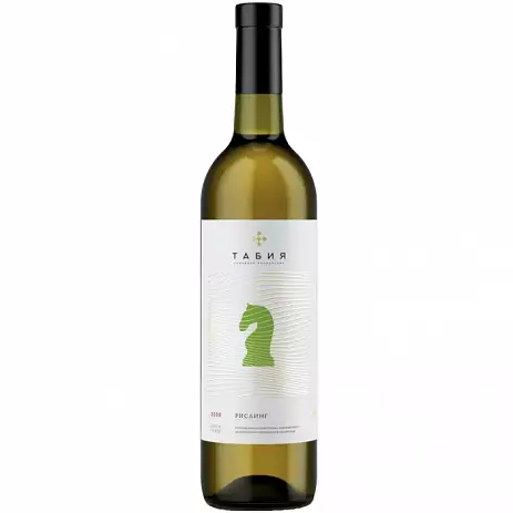Вино Табия  Рислинг  белое сухое  2022 750 мл  12,5 %