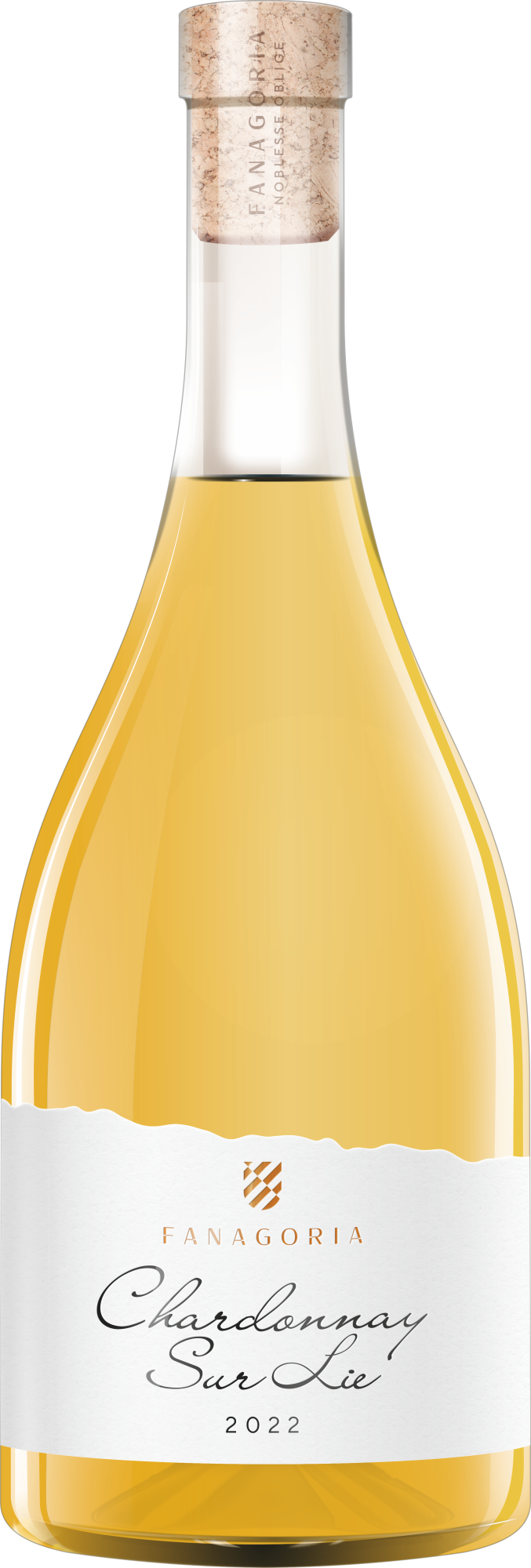 Вино  Фанагория Sur Lie Chardonnay Сюр Ли Шардоне  2022  750 мл  13 %