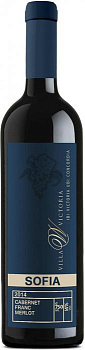 Вино Вилла Виктория София Семигорье  красное 2015   750 л