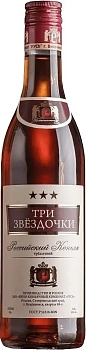 Коньяк Русь ВКК три звёздочки  500 мл