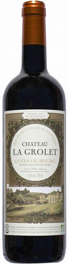 Вино  Chateau La Grolet  Шато Ля Гроле 2016 750 мл