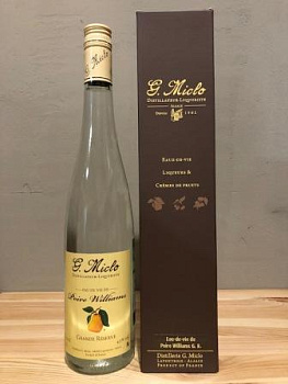 Ликер G Miclo Eau de vie de Poire Williams  Grande Reserve  350 мл