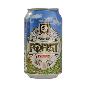 Пиво FORST PREMIUM  ФОРСТ ПРЕМИУМ ж/б  330 мл