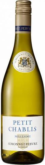 Вино Simonnet-Febvre Petit Chablis  2014 750 мл