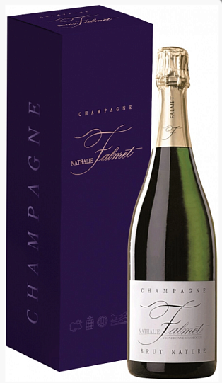 Шампанское  Nathalie Falmet  Brut  Nature 2017 750 мл 