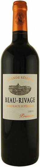 Вино  Beau-Rivage Premium Grande Reserve Rouge   2016 750 мл