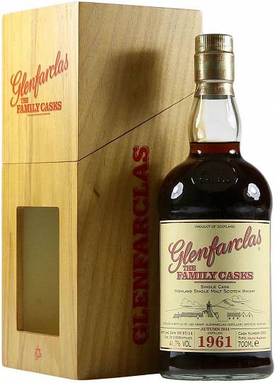 Виски Glenfarclas 1961 Family Casks 700 мл